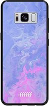 Samsung Galaxy S8 Hoesje TPU Case - Purple and Pink Water #ffffff