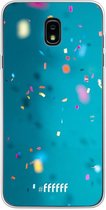 Samsung Galaxy J7 (2018) Hoesje Transparant TPU Case - Confetti #ffffff