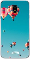 Samsung Galaxy J7 (2018) Hoesje Transparant TPU Case - Air Balloons #ffffff