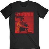 Lewis Capaldi Heren Tshirt -XL- Divinely Uninspired Zwart