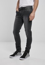 Urban Classics Skinny jeans -34/32 inch- Slim Fit Zip Zwart