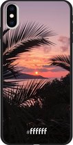 iPhone Xs Max Hoesje TPU Case - Pretty Sunset #ffffff