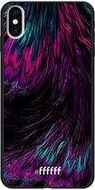 iPhone Xs Max Hoesje TPU Case - Roots of Color #ffffff