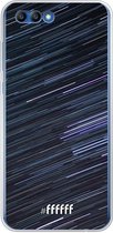 Honor 10 Hoesje Transparant TPU Case - Moving Stars #ffffff