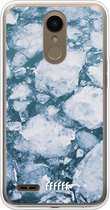 LG K10 (2018) Hoesje Transparant TPU Case - Arctic #ffffff