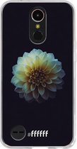 LG K10 (2017) Hoesje Transparant TPU Case - Just a Perfect Flower #ffffff