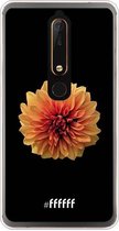Nokia 6 (2018) Hoesje Transparant TPU Case - Butterscotch Blossom #ffffff