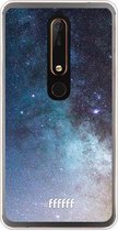 Nokia 6 (2018) Hoesje Transparant TPU Case - Milky Way #ffffff