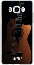 Samsung Galaxy J5 (2016) Hoesje Transparant TPU Case - Guitar #ffffff