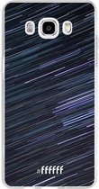 Samsung Galaxy J5 (2016) Hoesje Transparant TPU Case - Moving Stars #ffffff