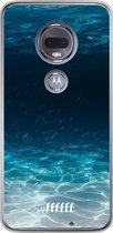 Motorola Moto G7 Hoesje Transparant TPU Case - Lets go Diving #ffffff