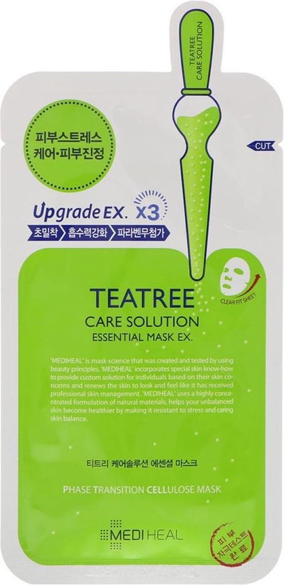 Mediheal Teatree Healing Solution Essential Mask 25 ml 1 stuk