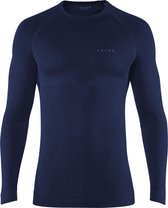 Falke maximum warm - thermo T-shirt lange mouw - blauw -  Maat S