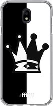 6F hoesje - geschikt voor Samsung Galaxy J7 (2017) -  Transparant TPU Case - Chess #ffffff