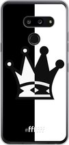 LG G8 ThinQ Hoesje Transparant TPU Case - Chess #ffffff