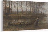 Schilderij - De zandschipper — 100x70 cm