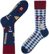 Many Mornings sokken Bonjour France - Unisex - Maat: 39-42