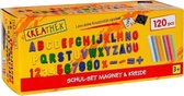 Vedes Creathek school set with magnets and chalk