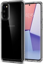 Hoesje Samsung Galaxy S20  | Spigen Crystal Hybrid Case | Doorzichtig/Transparant