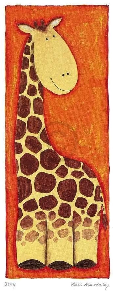 PGM Kunstdruk Kate Mawdsley - Jerry 15x30cm Divers