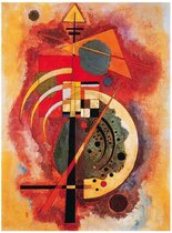 Wassily Kandinsky - Hommage a Grohmann Kunstdruk 60x80cm