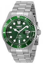 INVICTA Pro Diver Men 43mm Stainless Steel Steel Green dial PC32 Quartz