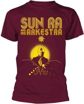 Sun Ra Heren Tshirt -M- Space Is The Place Rood