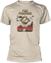 Foo Fighters Heren Tshirt -XL- Roswell Creme