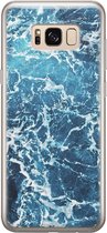 Samsung Galaxy S8 hoesje siliconen - Oceaan - Soft Case Telefoonhoesje - Natuur - Blauw