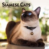 Siamese Cats - Siam-Katzen 2021 - 18-Monatskalender