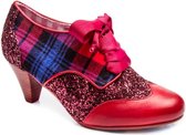 Irregular Choice End Of Story Glitter 40's Pumps Rood