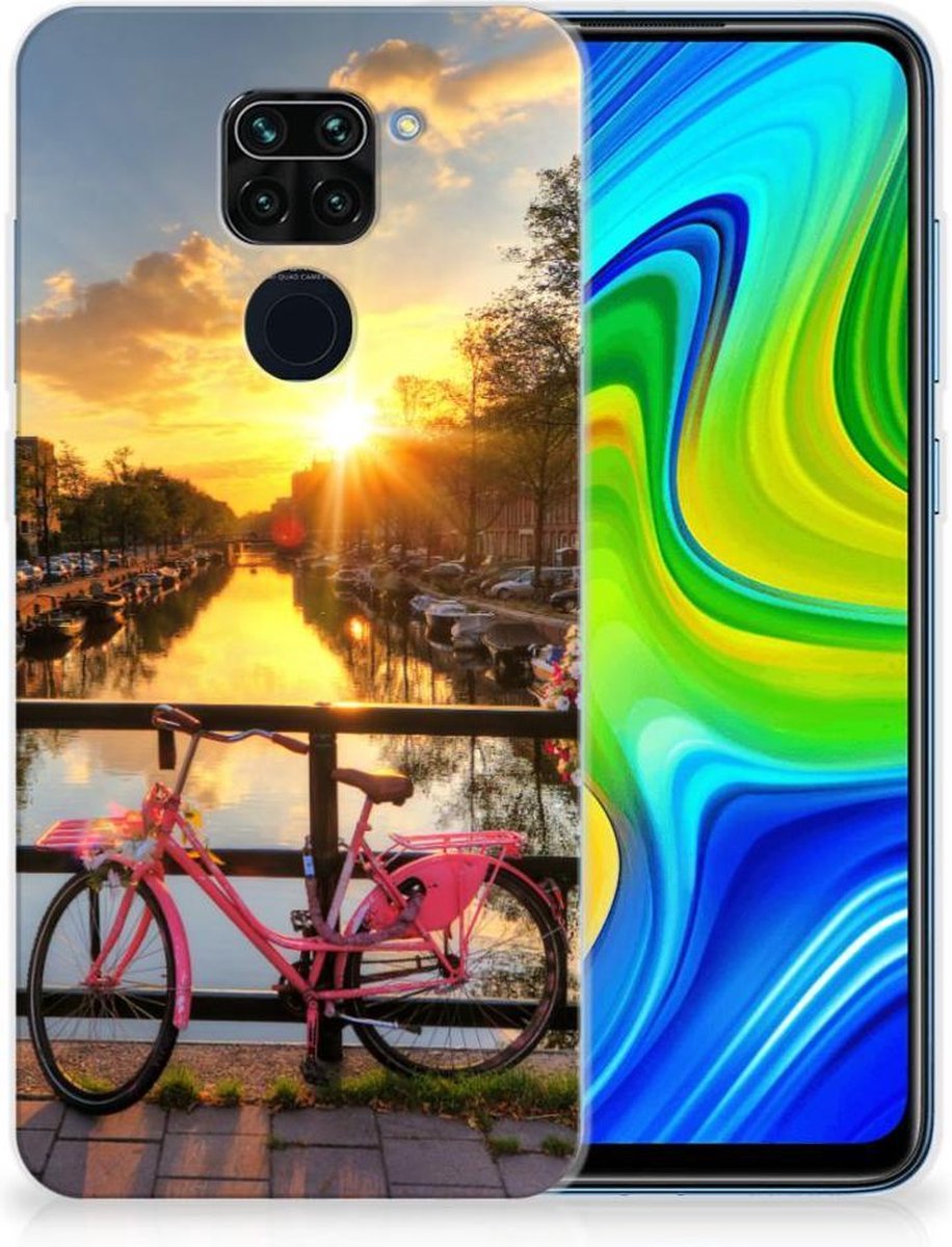 Xiaomi Redmi Note9 Siliconen Back Cover Amsterdamse Grachten