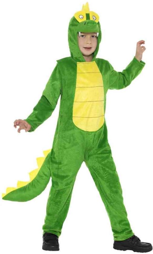 SMIFFYS - Krokodil kostuum voor kinderen - jaar) - Kinderkostuums