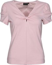 Voodoo Vixen - Savannah Top - strik - XL - Roze