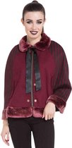 Jawbreaker Cape -M- Steampunk Bordeaux rood