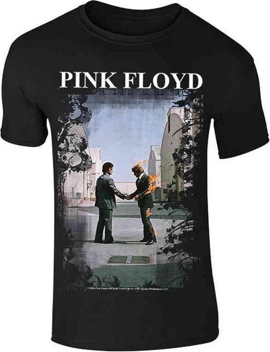 T-shirt homme Pink Floyd - XXL- Burning Man Zwart