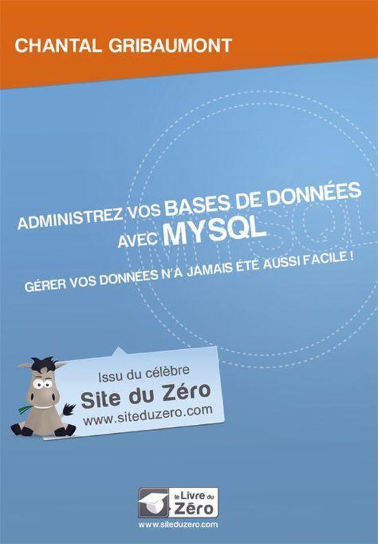 Administrez vos bases de données avec MySQL - cover