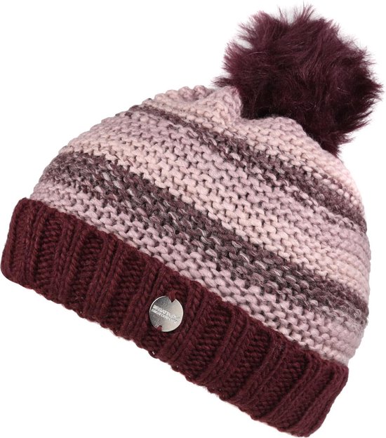 Regatta Muts Frosty Iv Dames Acryl/polyester Bordeaux One-size | bol.com