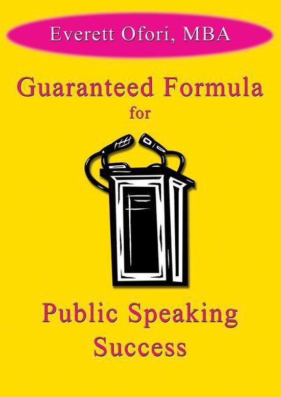 Guaranteed Formula for Public Speaking Success - cover