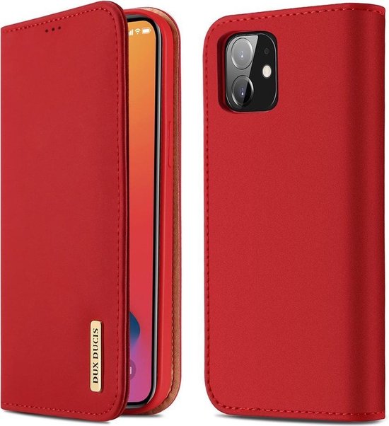Dux Ducis Wish Case - iPhone 12 12 Pro Hoesje - Rood | bol.com