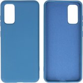 Wicked Narwal | 2.0mm Dikke Fashion Color TPU Hoesje Samsung Samsung Galaxy S20 Navy