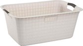 Allibert Nuance wasmand 42L clay white