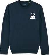 TRANKILO DONKERBLAUW SWEATER