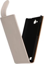 Wicked Narwal | Classic Flip Hoes voor Motorola Moto G X1032 Wit