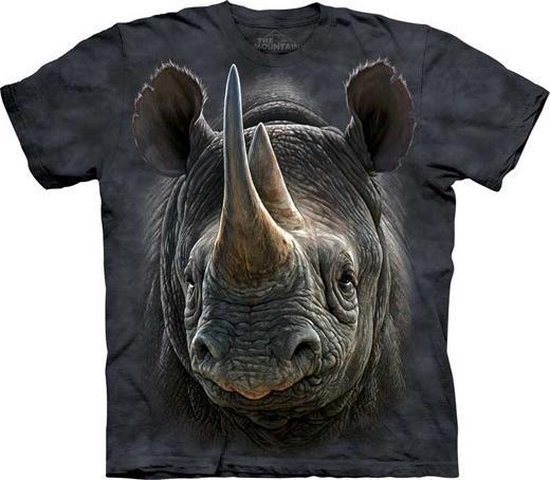 KIDS T-shirt Black Rhino XL