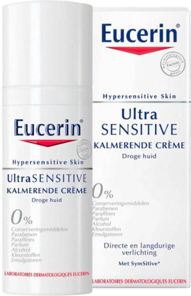 Eucerin Ultra Sensitive Rijke textuur Dagcrème - 50 ml - Dagcrème | bol.com