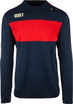 Robey Sweater - Voetbaltrui - Navy/Red Stripe - Maat L