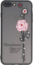 Wicked Narwal | Love Forever Hoesjes voor iPhone 7/8 / 8 Plus Roze