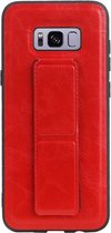 Wicked Narwal | Grip Stand Hardcase Backcover voor Samsung Samsung Galaxy S8 Plus Rood
