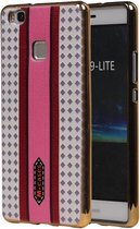 Wicked Narwal | M-Cases Ruit Design backcover hoes voor Huawei P9 Lite Wit